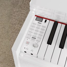Pianino cyfrowe Kruger&Matz KMDP-135 , kolor biały połysk