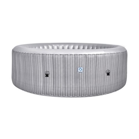 Spa ogrodowe, basen pompowany, hydromasaż AVENLI NICE 6 osobowe 204x70 silver
