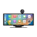 Stacja multimedialna 10" Android Auto Apple Carplay z DVR i kamerą cofania Kruger&Matz