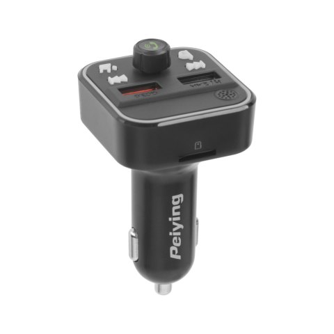 Transmiter samochodowy FM z funkcja bluetooth (2x USB)