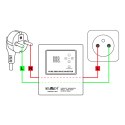 Zasilacz awaryjny KEMOT PROsinus-2000 przetwornica z czystym przebiegiem sinusoidalnym i funkcją ładowania 12V 230V 2000VA/1200W