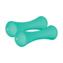 Hantelki żeliwne neoprenowe 2x3kg, REBEL ACTIVE