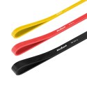 Zestaw gum do ćwiczeń TPE - Power Band PT-S3, 4-32 kg, 3 gumy TPE, REBEL ACTIVE