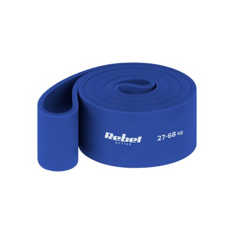 Zestaw gum do ćwiczeń TPE - Power Band PT-S7, 4-82 kg, 7 gum TPE, REBEL ACTIVE