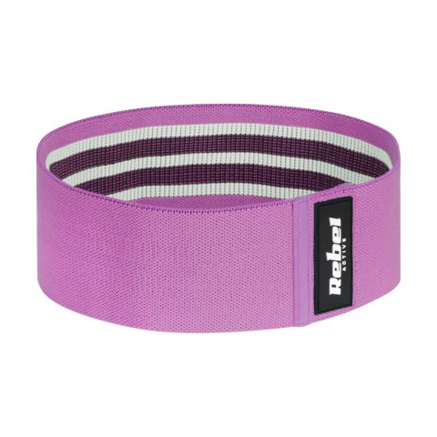 Zestaw gum do ćwiczeń materiałowy - Mini Band M, 27-55 kg, 3 gumy materiałowe, REBEL ACTIVE