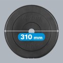 Obciążenie bitumiczne zestaw 2x10kg, otwór 31mm, talerz klasyczny, REBEL ACTIVE