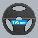 Obciążenie bitumiczne zestaw 4x1.25kg, otwór 31mm, talerz z uchwytami, REBEL ACTIVE