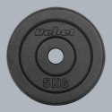 Obciążenie żeliwne zestaw 4x5kg, otwór 31mm, talerz klasyczny, REBEL ACTIVE