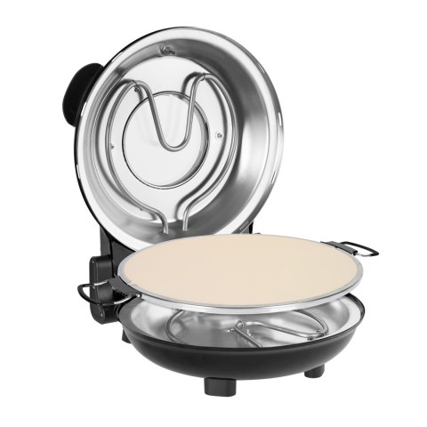 Piec do pizzy TEESA SUPREME, 1200 W, 32 cm , okienko , wyjmowany kamień
