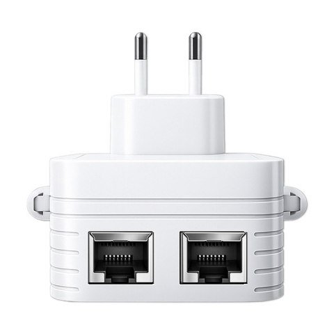 Qoltec Wzmacniacz sygnału WiFi 6 | Repeater | Access Point | AX1200 Mb/s | 6 Anten | 2x RJ45 | 128MB