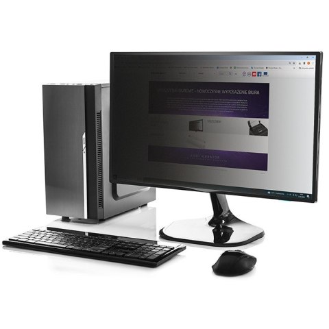 Qoltec Filtr prywatyzujący RODO 23.6" | 16:9