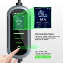 Qoltec Mobilna ładowarka do samochodu elektrycznego EV z regulacją 2w1 Typ2 | 11kW | 400V | CEE 16A | Wi-fi | TUYA | SMART LIFE 