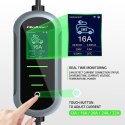 Qoltec Mobilna ładowarka do samochodu elektrycznego EV z regulacją 2w1 Typ2 | 7kW | 230V | CEE 32A | Wi-fi | TUYA | SMART LIFE |