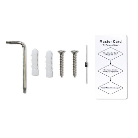 Qoltec Zamek szyfrowy dotykowy PROTEUS | EM
