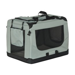 Transporter, składana torba transportowa, rozmiar XL 82x58x58 cm , szara, REBEL ANIMALS
