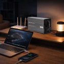 Qoltec Przetwornica napięcia MS Wave | 12V na 230V | 300/600W | USB | Kompatybilna z LiFePO4 GEL AGM