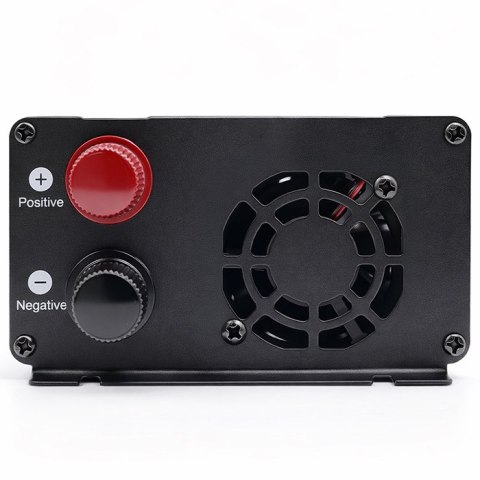 Qoltec Przetwornica napięcia MS Wave | 12V na 230V | 300/600W | USB | Kompatybilna z LiFePO4 GEL AGM