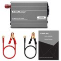Qoltec Przetwornica napięcia MS Wave | 12V na 230V | 300/600W | USB | Kompatybilna z LiFePO4 GEL AGM