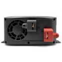 Qoltec Przetwornica napięcia Pure Sine Wave z UPS | 12V na 230V | 1000/2000W | LCD | USB | USB-C | Kompatybilna z LiFePO4 GEL AG