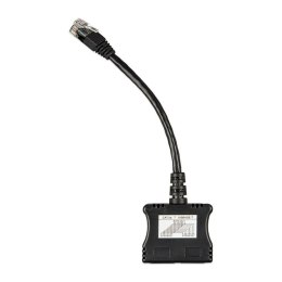 RJ45-splitter 1xRJ45 male/15cm cable/2xRJ45 female