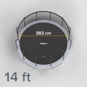 Trampolina Rebel Active PRO 14ft/427 cm, siatka, drabinka