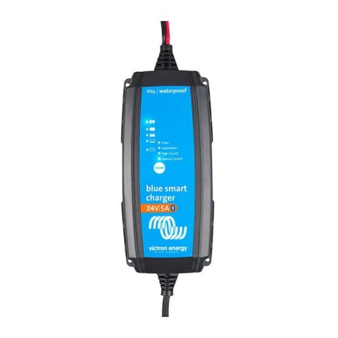 Blue Smart IP65 Charger 24/5 + DC connector