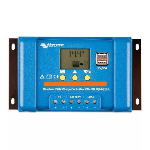 Panel słoneczny 2x180W z regulatorem ładowania 20A LCD