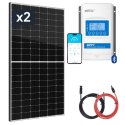 Panel słoneczny 2x435W z regulatorem 30A MPPT