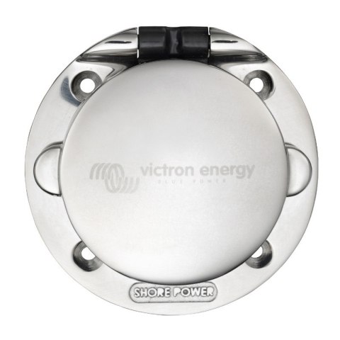 Power Inlet 16A stainless steel with cover