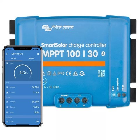 Zestaw do kampera panel sztywny 455W, regulator ładowania 30A MPPT