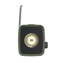 Radio solarne, przenośne radio awaryjne SOS, powerbank 5000mAh, latarka, dynamo, Kruger&Matz