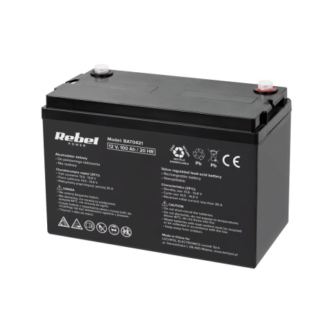 ZESTAW ZASILANIA AWARYJNEGO 1000VA / 700W + AKUMULATOR ŻELOWY 12V 100Ah