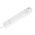 Przedłużacz 5 gniazd 5m typu francuskiego z przełącznikiem (3x1,5mm) Rebel biały