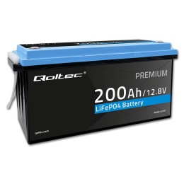 Qoltec Akumulator LiFePO4 | 12.8V | 200Ah | 2560Wh | BMS