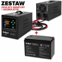 ZESTAW ZASILANIA AWARYJNEGO 1000VA / 700W + AKUMULATOR ŻELOWY 12V 100Ah