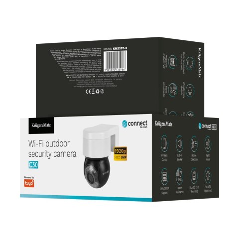 Kamera Wi-Fi zewnętrzna Kruger&Matz Connect C30 Tuya