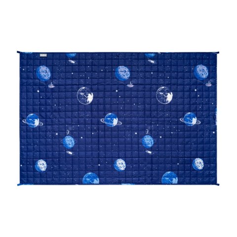 Kołdra obciążeniowa, koc sensoryczny dla dzieci, 100x150 cm, 3 kg, kosmos