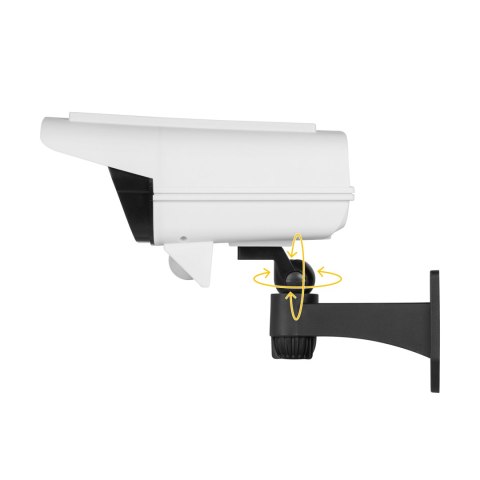 Lampa solarna - atrapa kamery monitoringowej