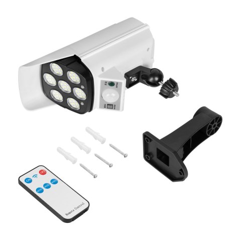 Lampa solarna - atrapa kamery monitoringowej
