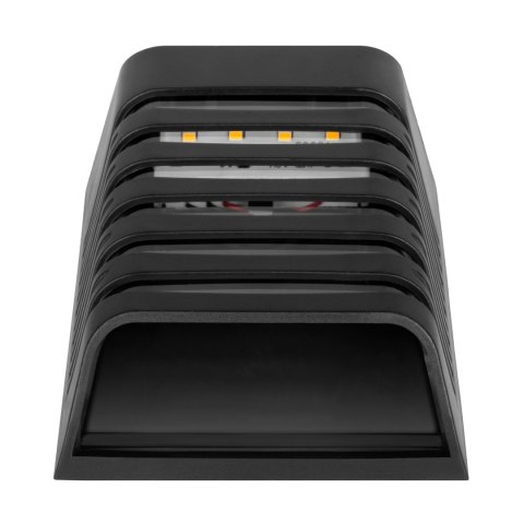 Lampa solarna ogrodowa elewacyjna - komplet 2 sztuk