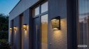 Lampa solarna ogrodowa elewacyjna - komplet 2 sztuk