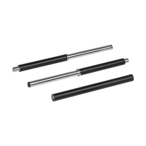 Sztanga składana z obciążeniem bitumicznym, gryf 140cm, zestaw treningowy 20kg, REBEL ACTIVE