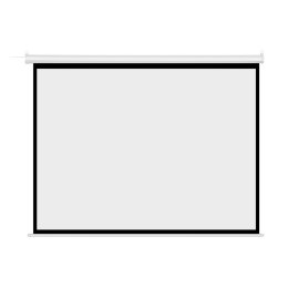 Ekran projekcyjny sufitowy z napędem elektrycznym Cabletech 200x150cm 100