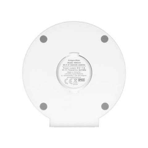 Kamera WiFi zewnętrzna Kruger&Matz Connect C180 2x Obiektyw PTZ 360° 2K Tuya Smart Life Kolor Nocą Audio AI