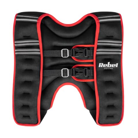 Kamizelka obciążeniowa neoprenowa 10kg, REBEL ACTIVE