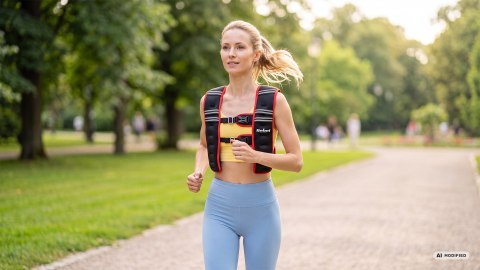 Kamizelka obciążeniowa neoprenowa 10kg, REBEL ACTIVE