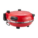 Piec do pizzy TEESA SUPREME FUN 1200W, 420 stopni, dwie grzałki , czerwony