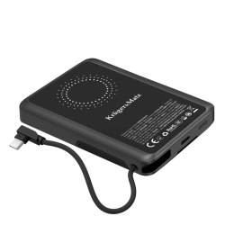 Powerbank Kruger&Matz 10000 mAh Li-pol z fukcją QC oraz PD, certyfikat CCC (kraje Azjatyckie)
