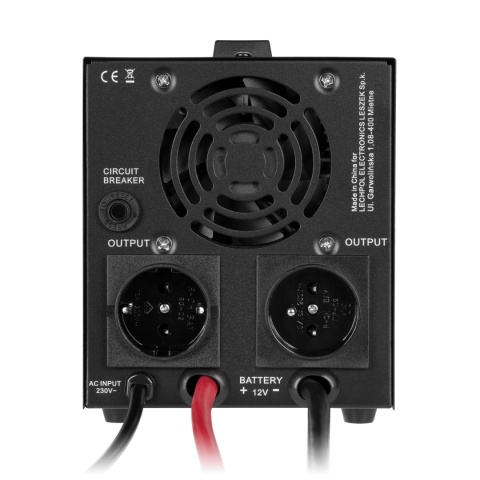 Zasilacz awaryjny do pieca CO gazowego komputera 500VA / 300W + AKUMULATOR 100Ah Czysty sinus