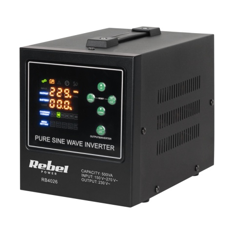 Zasilacz awaryjny do pieca CO gazowego komputera 500VA / 300W + AKUMULATOR 100Ah Czysty sinus